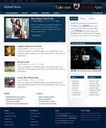 Download Hybrid News Wordpress Theme