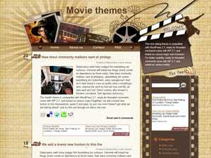 Movie Theater Wordpress Theme