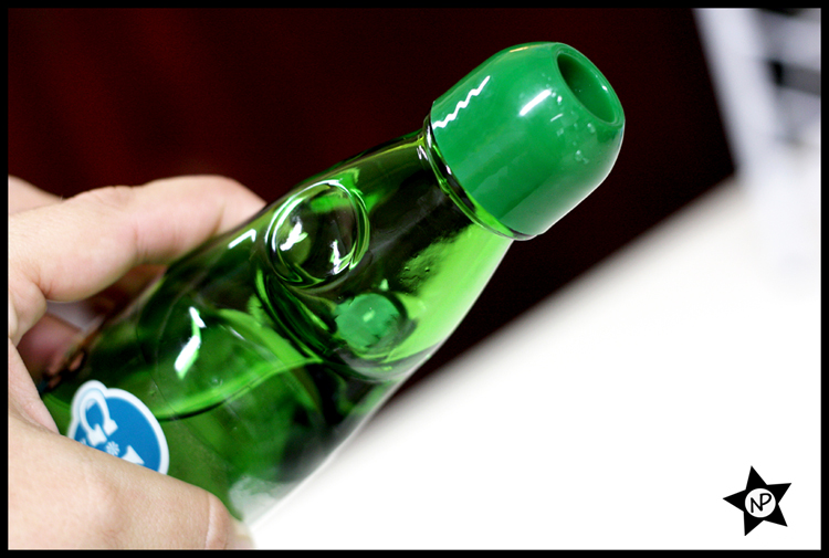 Multibeavo's World Ramune aka Japanese Soda Drink with Marble in the