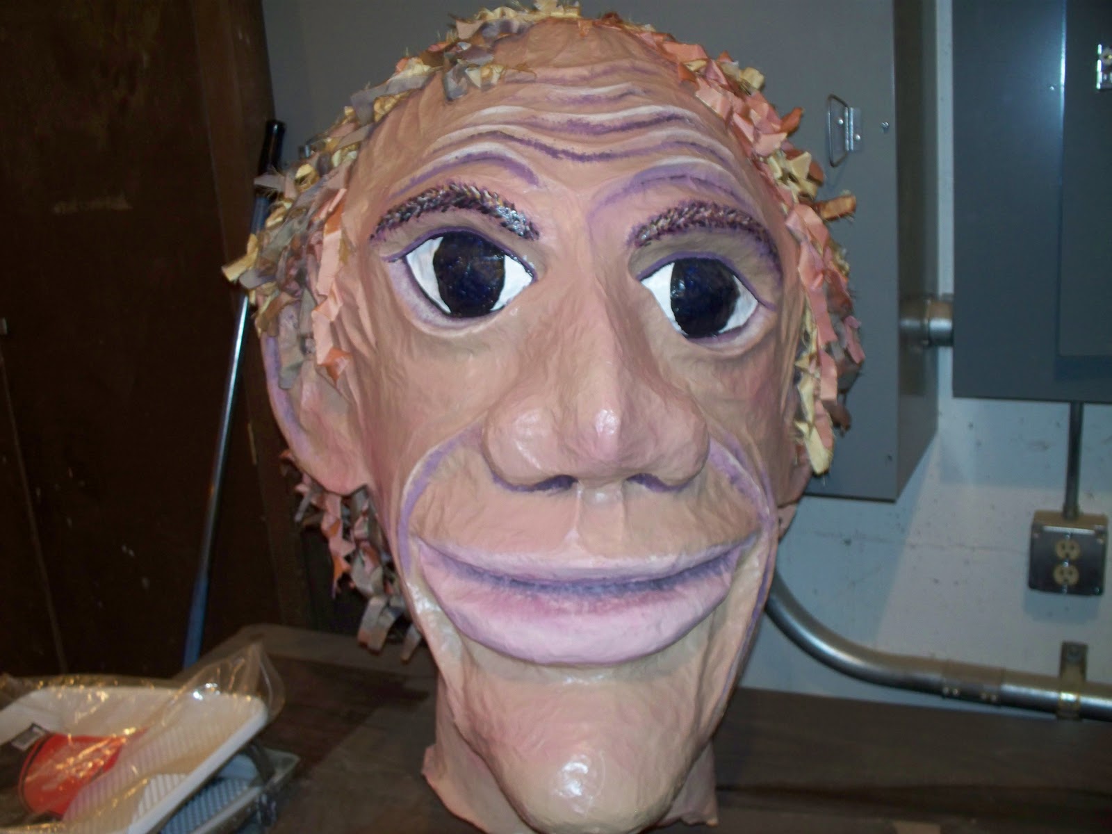 Rod Daut and Martha Flores Art Blog: Giant Puppet Production