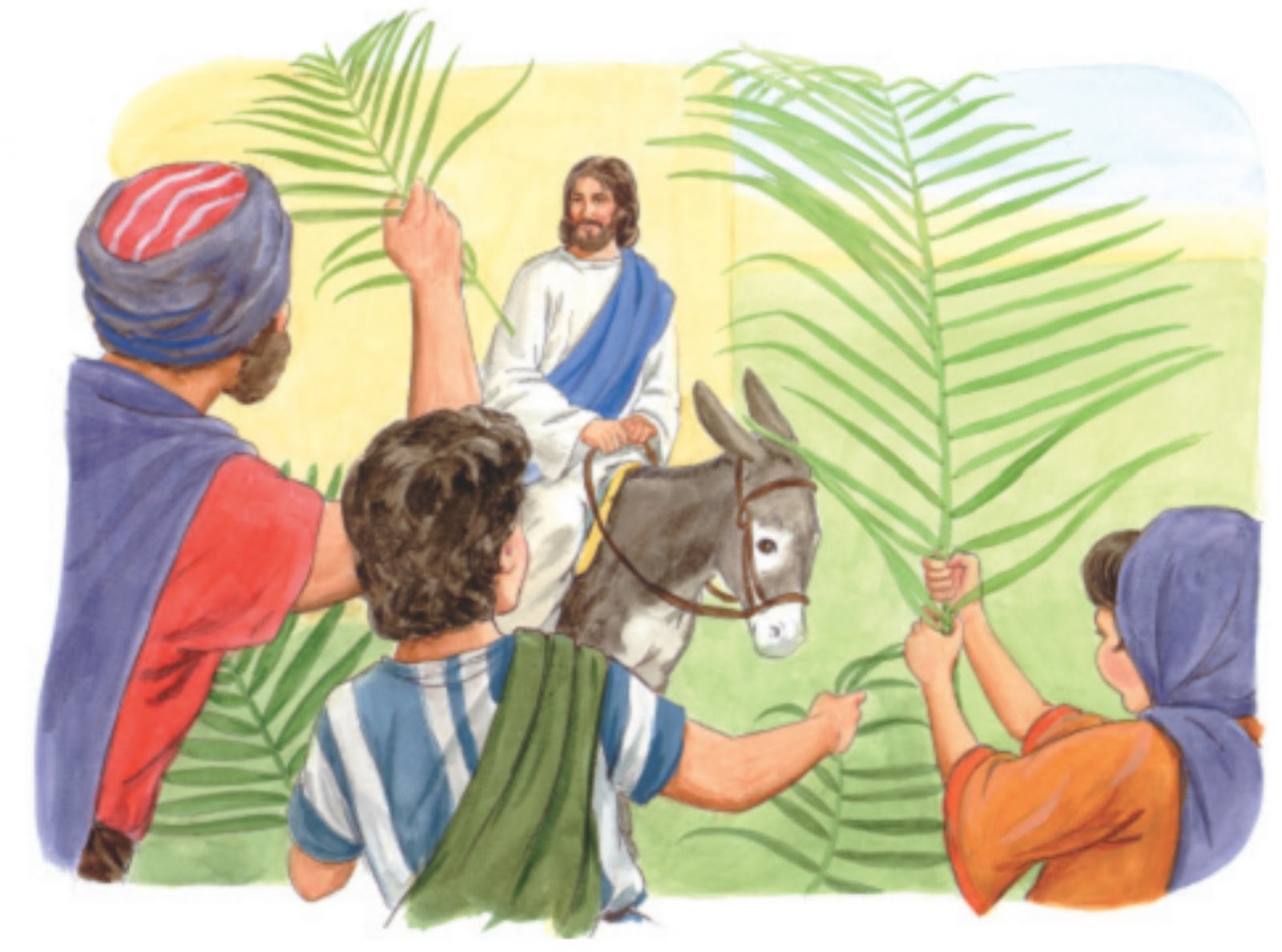 GRUPO BIBLÍCO A entrada triunfal de Jesus em Jerusalém GRUPO BIBLÍCO A entrada triunfal de Jesus em Jerusalém