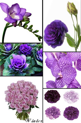 The Petal Press: Purple Wedding Flowers