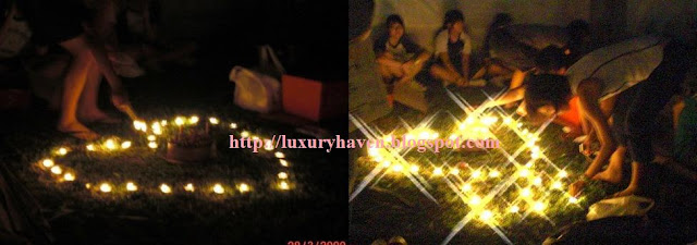 Esplanade Park Earth Hour 2009 celebrate singapore earth hour candles