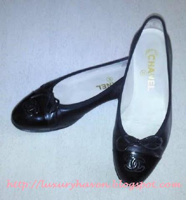 Chanel Lambskin Ballerina Flats