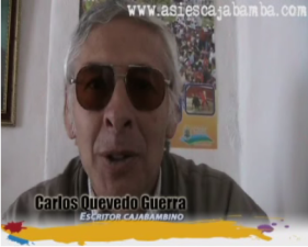 El escritor Carlos Quevedo nos habla de sus "Cronicas y Leyendas de Cajabamba"