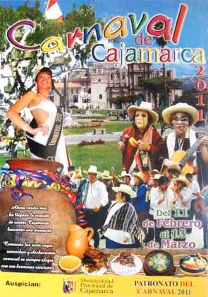 Programa Oficial del Carnaval 2011 de Cajamarca
