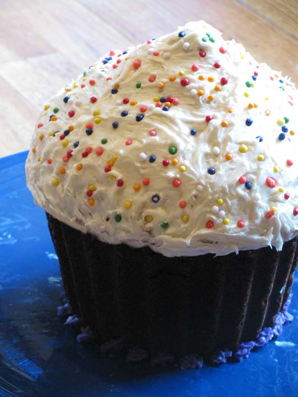 Cookie Art BIG Cupcake