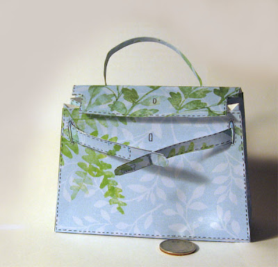handbag templates, Hermes, Kelly mini 1, templates, bag templates