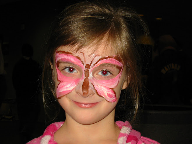 Pink Butterfly Mask