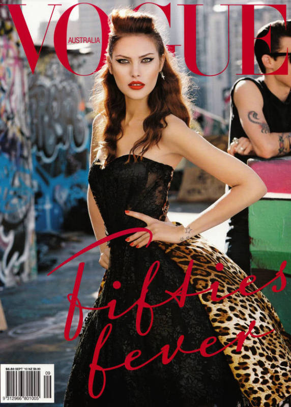 Wallpaper World: Catherine McNeil Vogue Cover Photo Shoot