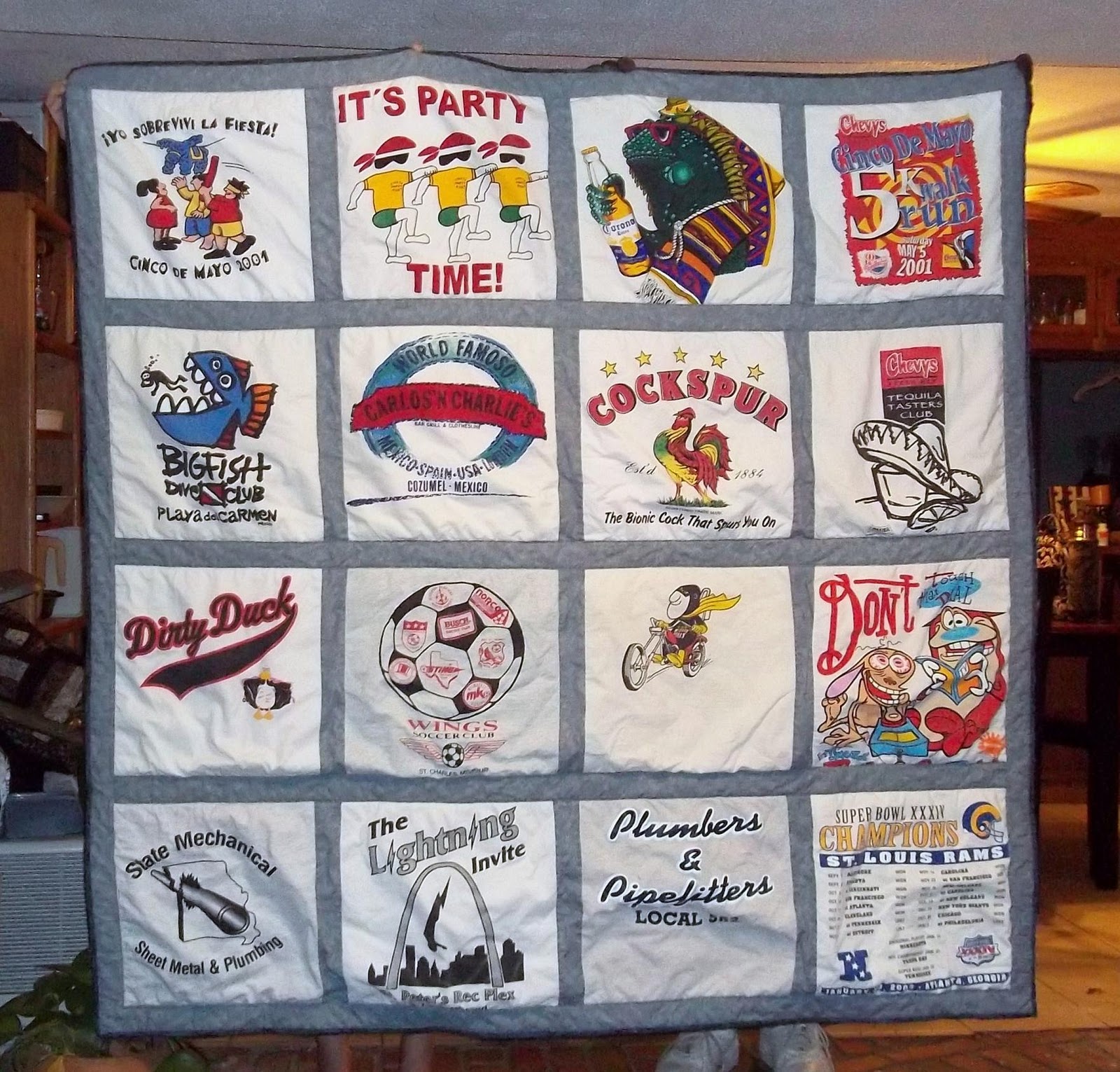 Growth in God New Tshirt Quilt Order