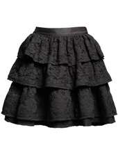 falda negra Lanvin H&M