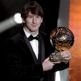 Messi FIFA Balón de Oro 2010