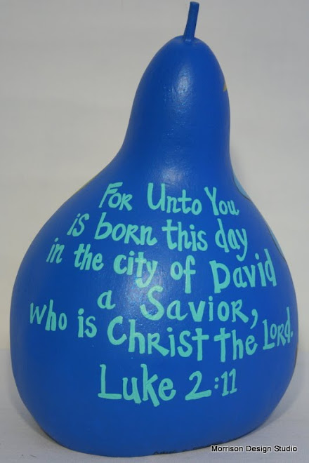 Scripture on Nativity Gourd