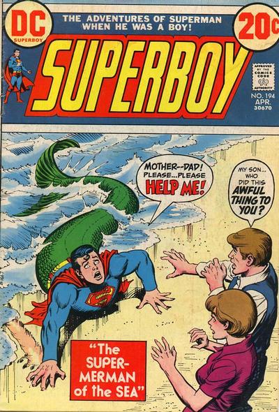 Superboy #194, Super-MerBoy