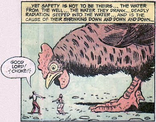 Weird War Tales #32, giant chicken