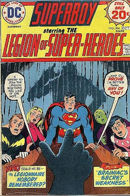 Superboy and the Legion of Super-Heroes #204, Mike Grell. Nick Cardy cover