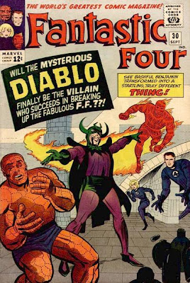 Jack Kirby Fantastic Four #30 Diablo