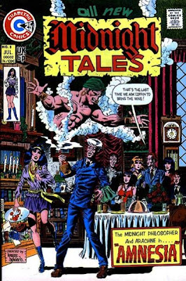 Charlton Comics Midnight Tales 8 Arachne and Professor Coffin