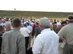 Large Crowd at National Gateway Groundbreaking