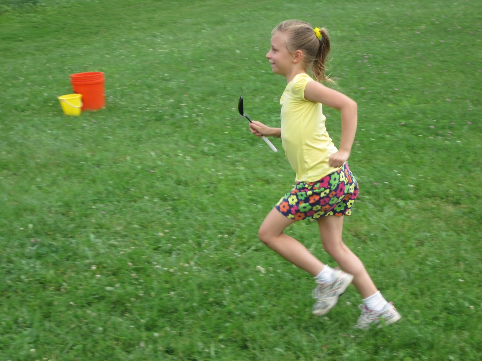 Katie-Megan-Jessica: Katie's field day