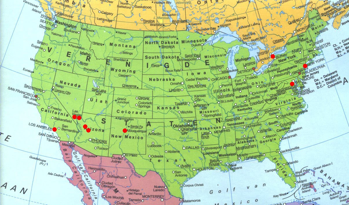 Теннесси штат сша карта