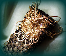 Custom Wire Wrap Owl Harmonica case