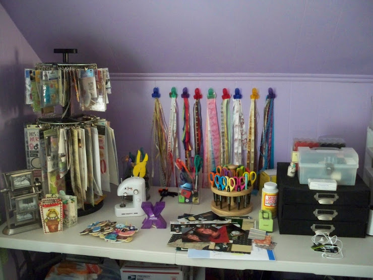 my scrapbook room
