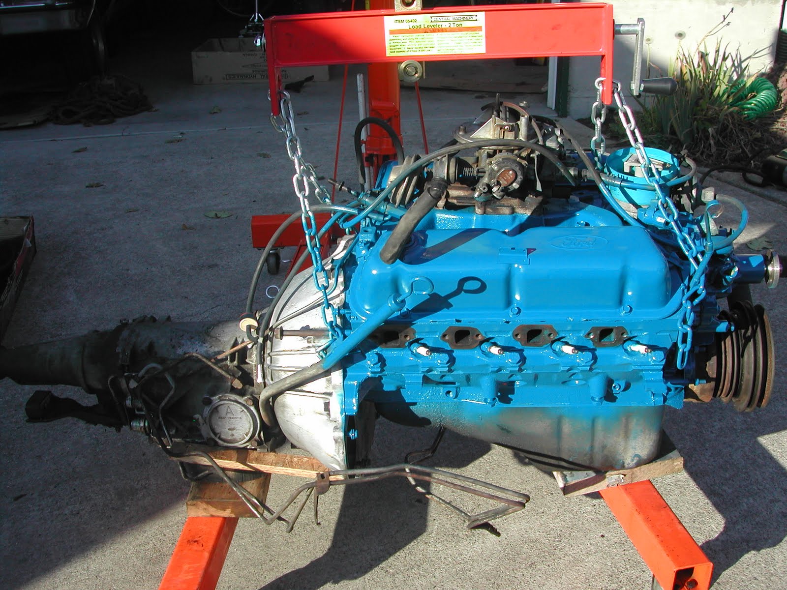 Dan's Blog: The Great Bronco Engine Transplant-Small Projects