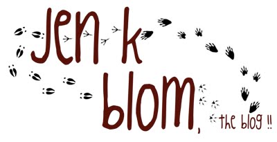 jen K blom | author