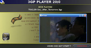 تحميل تنزيل برنامج مشغل فيديو جوال ثري جي بي 3GP Player 2010 برابط مباشر