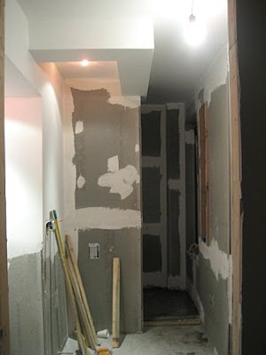 Bathroom during remodeling