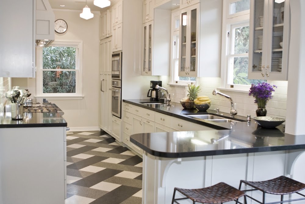 Before After A Glam Kitchen Floor Inspires Another Nbaynadamas Before After A Glam Kitchen Floor Inspires Another Nbaynadamas Reader Makeover