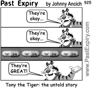 past expiry cartoon more cartoon tony the tiger untold story