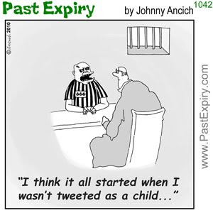 [CARTOON] Twitter Prison.  images, pictures, cartoon, crime, internet, social networking, Twitter