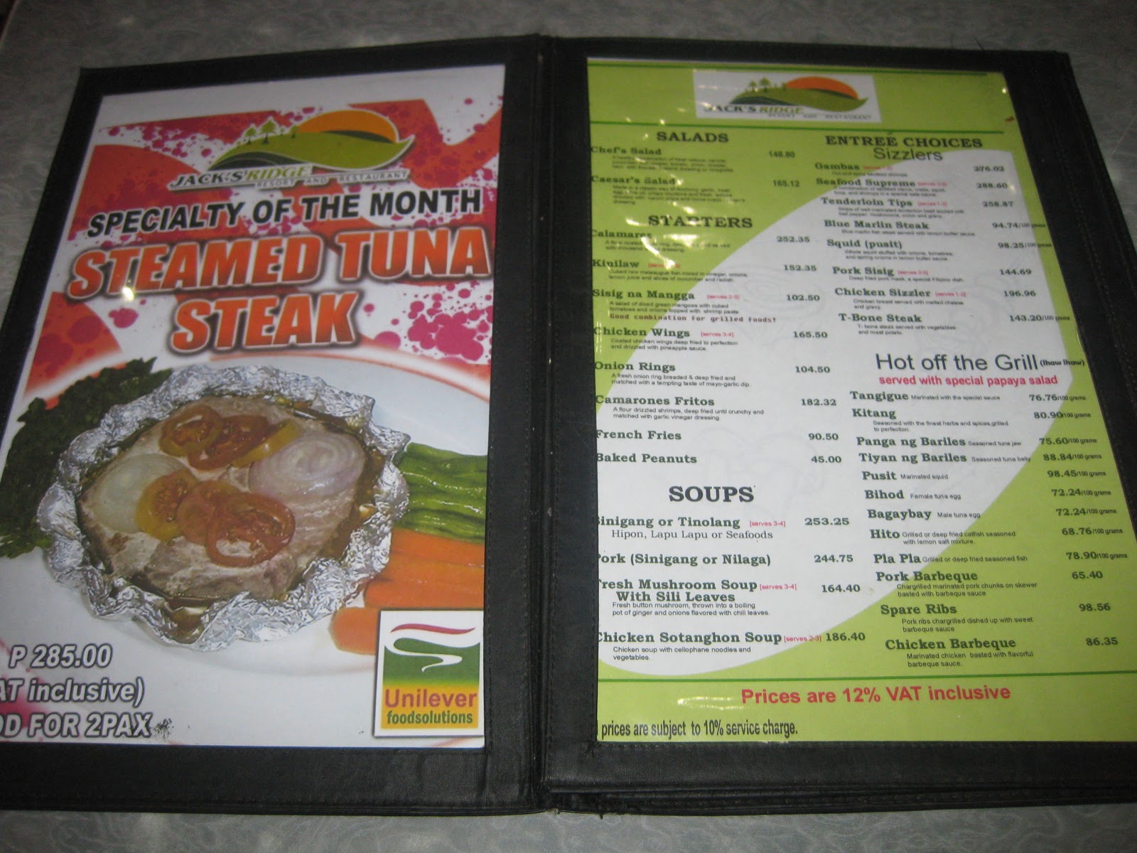 To My Truth Davao Food Trip Taklobo Restaurant, Jack's Ridge