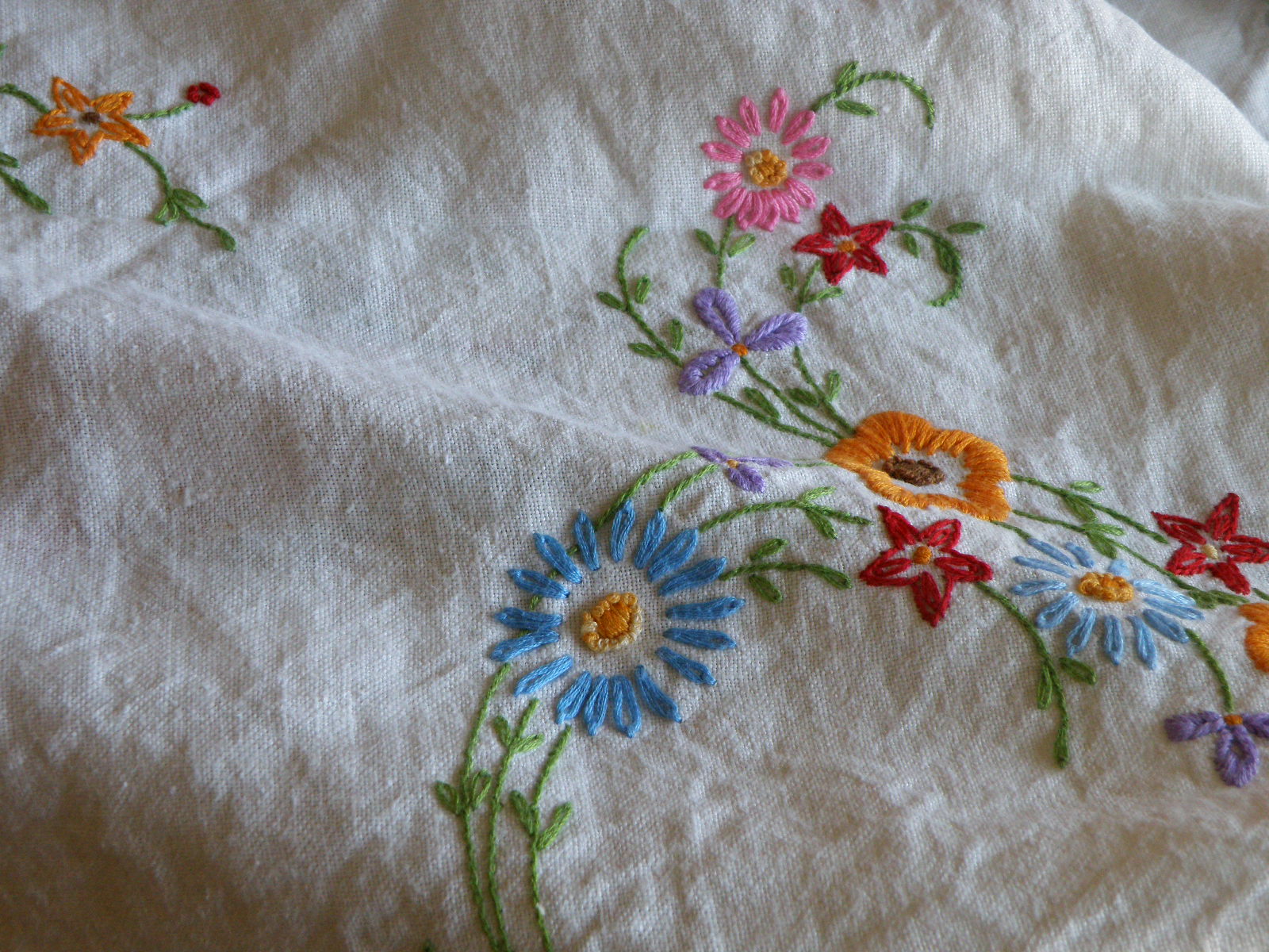 Tiki - Pillowcase Dresses for Little Girls - Hand Embroidered