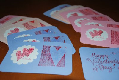 A Crafty Mom's Blog: Valentine Stamp Class for Kids!