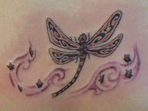 dragonfly tattoo Tribal Tattoo New Design Tribal Dragonfly Tattoo TATTOO 