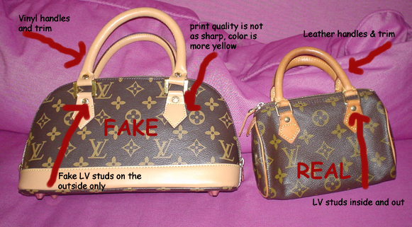 FAKE VS REAL WHICH IS BETTER: HOW TO SPOT FAKE AND REAL IN LOUIS VUITTON HAND BAG