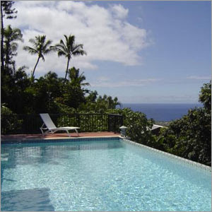 Kona Vacation Ocean View Vacation Home with Pool 