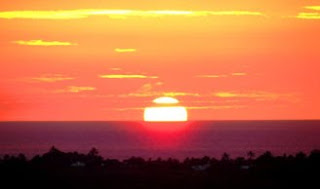 Hawaii sunset photo East Coast