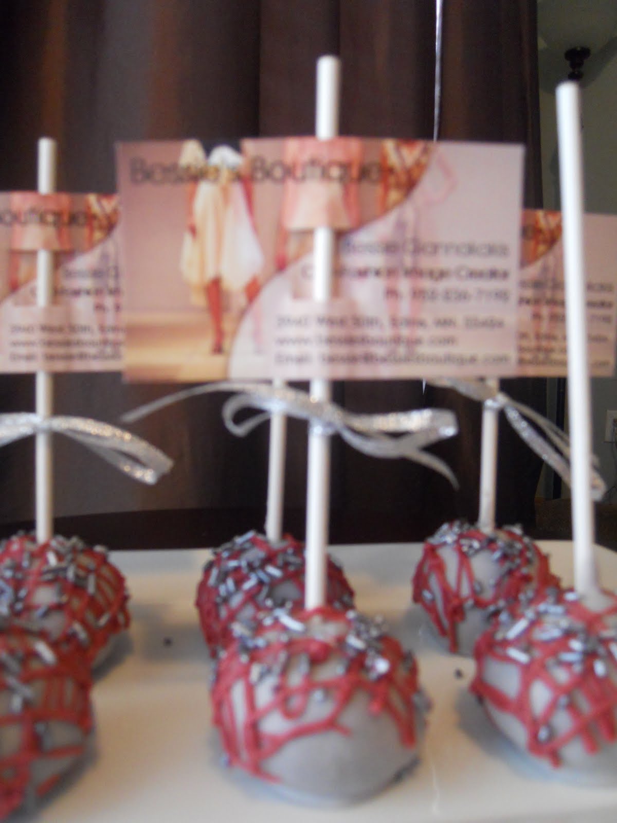 LIL' CAKE LOVER Marketing Cake Pops!