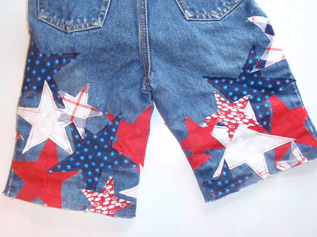 Diary of a Crafty Lady: 4th of July Jeans