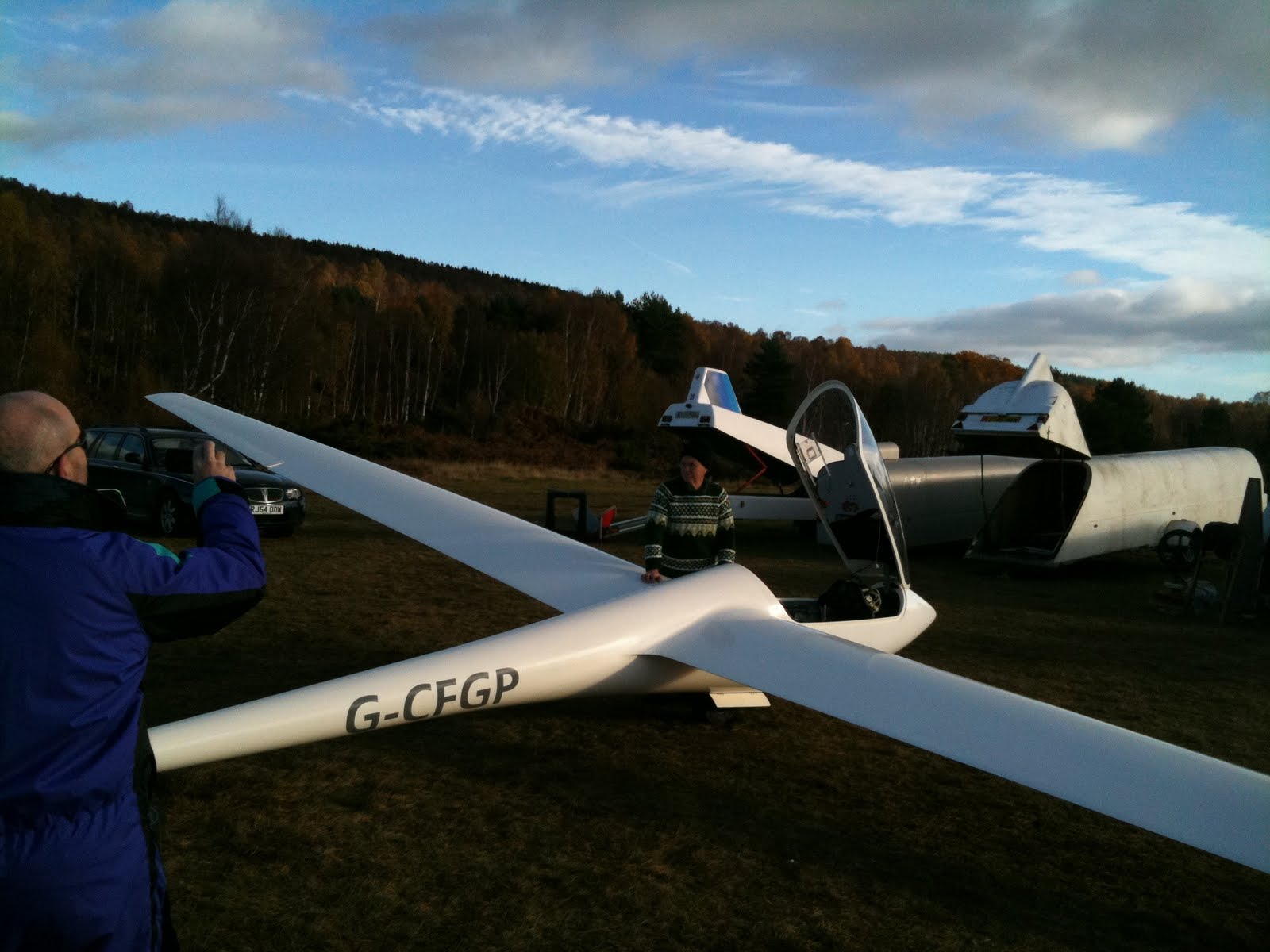 Norfolk Gliding Club Flying Reports Wave (geddit?) goodbye to Aboyne