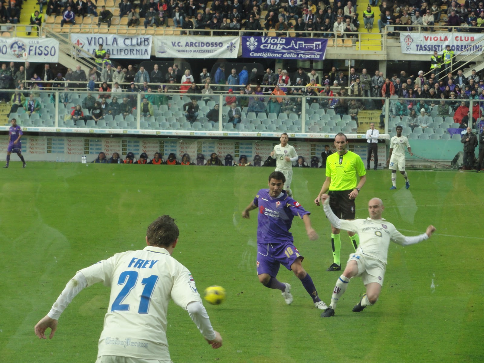 Italy: Fiorentina Soccer Game!