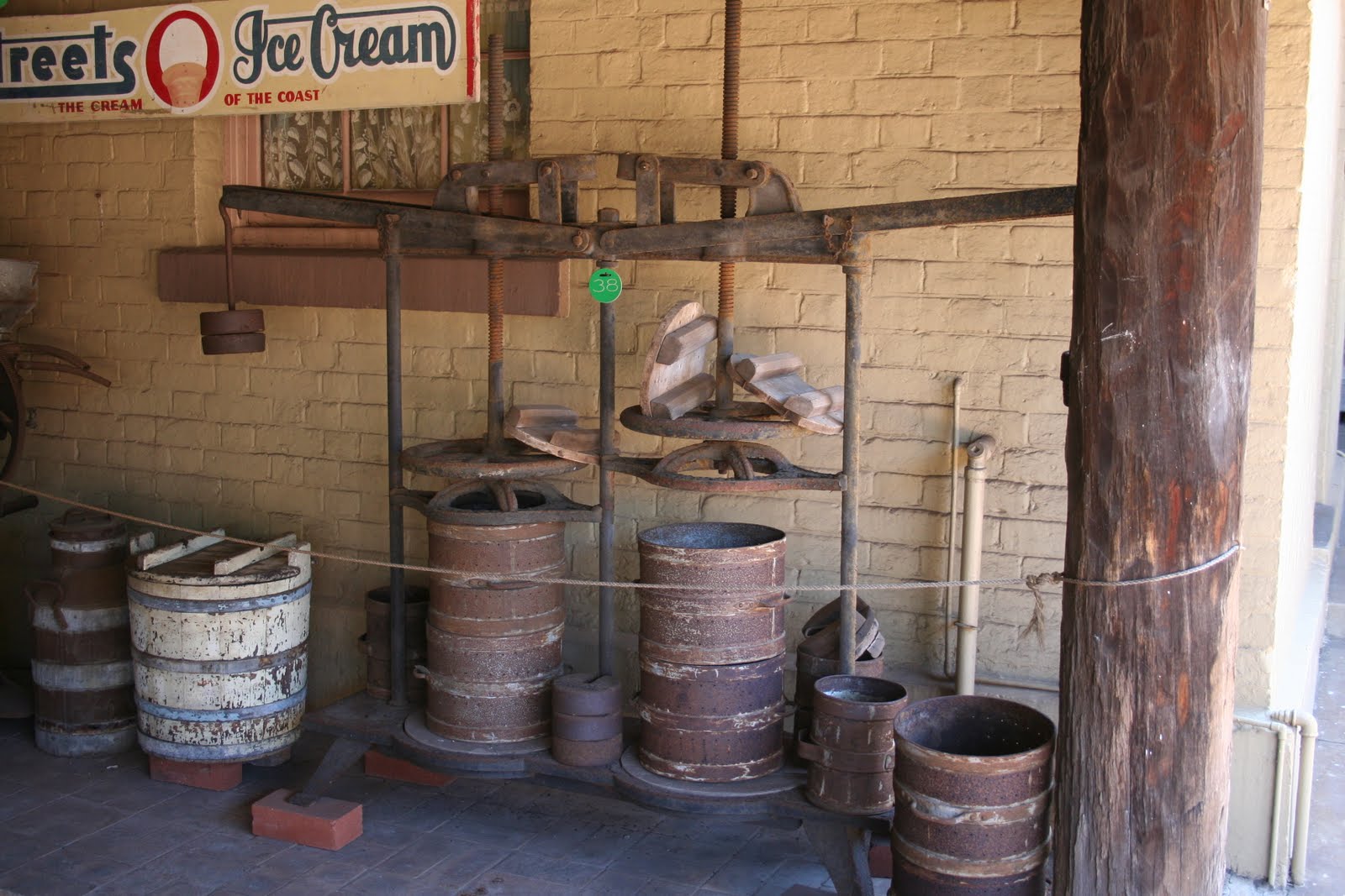 from farm to factory Cheese Press