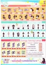 Lamps:<br>Wall, Post Top, Energy Saving<br><br>