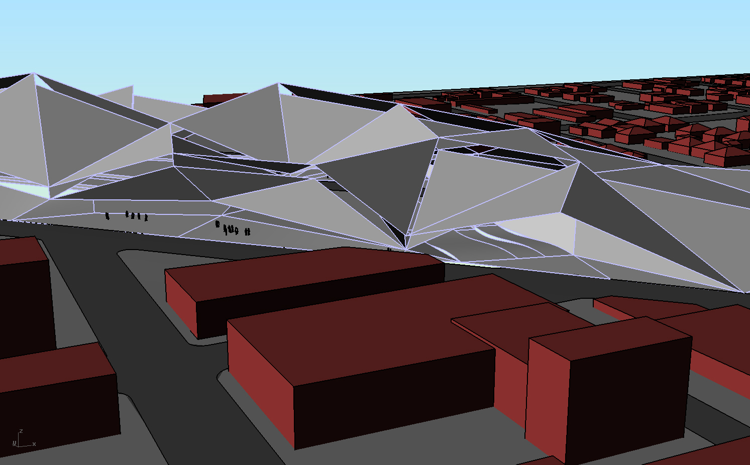 Studio Ra: Tucson: Massing 01