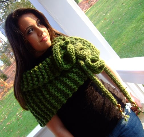 Chic Cowl Neck Knitting Pattern from SweaterBabe.com